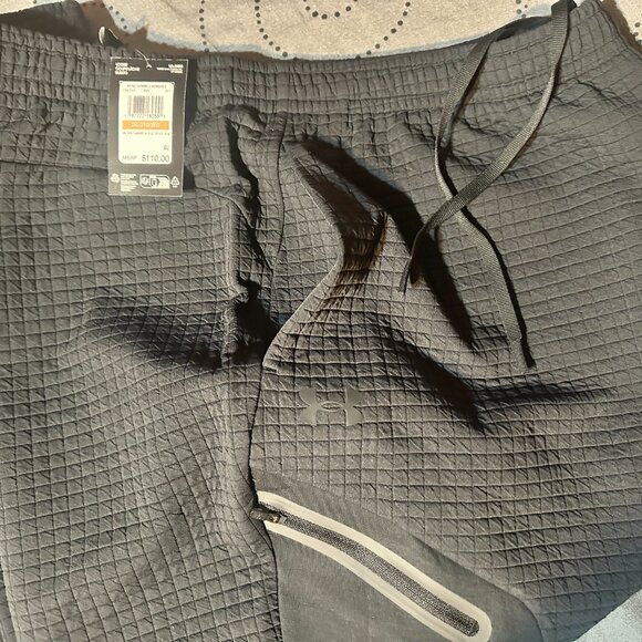 UNDER ARMOUR UNSTOPPABLE SEMI SPHERE BLACK JOGGER PANTS SIZE 3XL L OR M MEN $110 - Picture 2 of 6